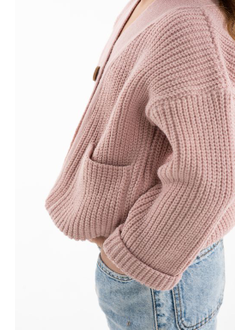 Кардиган пудра