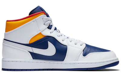 Nike air jordan 1 mid deep royal blue sales