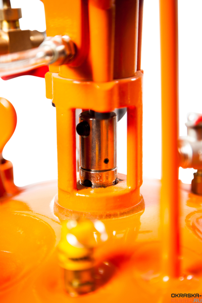 ASPRO-20L-A красконагнетательный бак с авто мешалкой