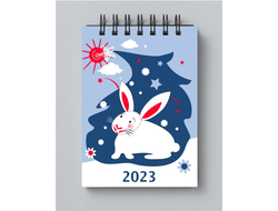 Блокнот год Кролика №12