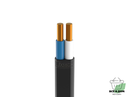 Кабель ВВГ-Пнг(А)-LS 2х2,5 100м (ГОСТ) (Кабэкс)ш.Плоский негор. пониж. газовыд.