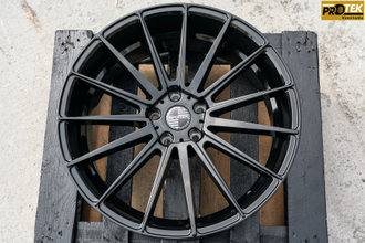 Комплект дисков R20 8,5J ET+35 5*114,3 Sporza Pentagon Черный глянец (J237)