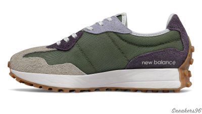 New Balance 327 70`s Inspired Green Мужские (41-45)