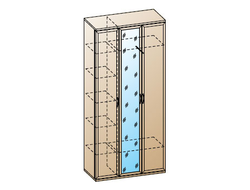 Прихожая Карина - Шкаф для одежды и белья ШК-1031