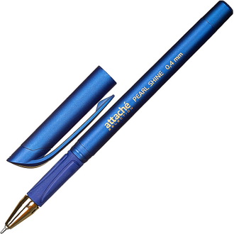 Ручка шариковая Attache Selection Pearl Shine синий