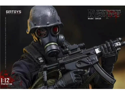 Ханк, лидер USS Alpha Team (Resident Evil, Обитель Зла) - Коллекционная фигурка 1/12 Reaper (GM520) - Gmtoys