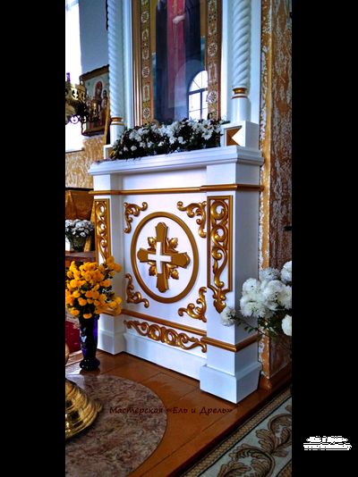 Резной уголок для мебели