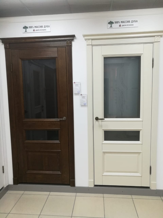 Межкомнатная дверь "Афродита" античный орех ( глухая)