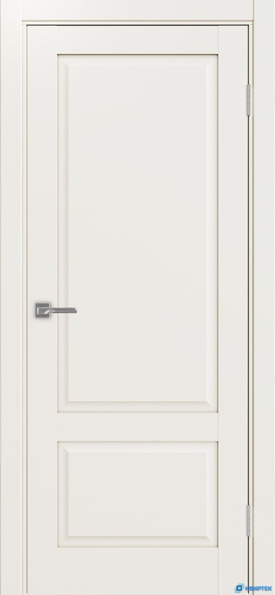 Дверь глухая Оптима Порте царговая экошпон Тоскана 640.11 Бежевый купить в Челябинске | КВИРТЕК