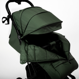 Коляска прогулочная Peppy Aero Oliva green