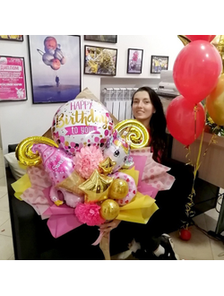 Крафт букет №35