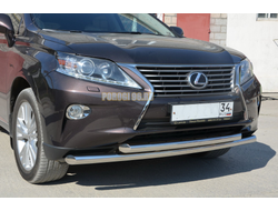 Защита переднего бампера d60/60 Lexus RX (2009-2015)