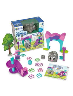 Развивающая игрушка "РобоКошка. Шустрик и Быстрик. Основы программирования"