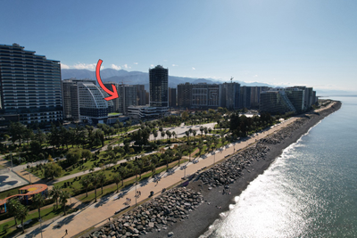 Продаются 2-х комнатные апартаменты в апартотеле White Sails / Bianca Batumi by York Towers 4