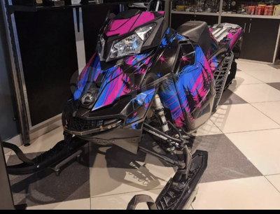 Наклейки на снегоход SKI DOO 2014 - 2016 #2090 Ёлки