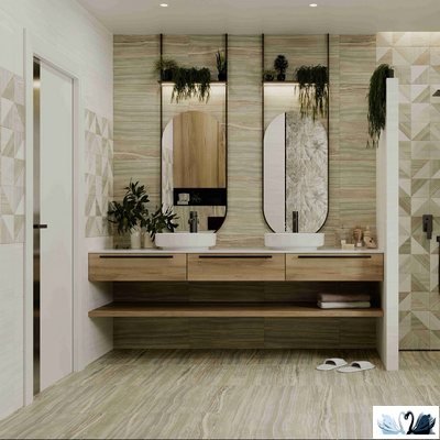 Плитка напольная Belani Palissandro G оливковый 41,8 х 41,8 см под мрамор Береза керамика