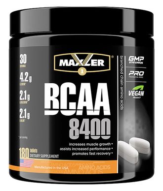 (Maxler) BCAA 8400 - (180 табл)