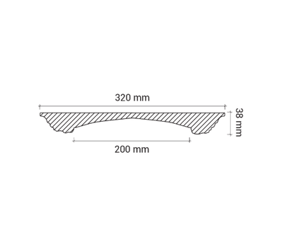 Розетка 1.56.032 - d320мм