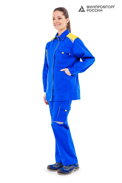 Костюм АЛАТАУ, женский, тк. САРЖА 100% х/б