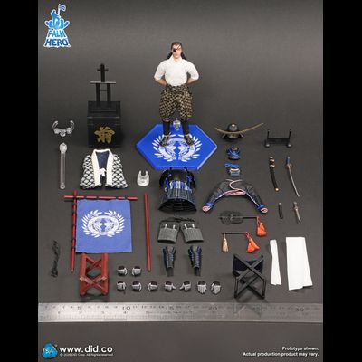 ПРЕДЗАКАЗ - Самурай Датэ Масамунэ - Коллекционная фигурка 1/12 Palm Hero Japan Samurai Series 4 – Date Masamune (XJ80030) - DID ?ЦЕНА: 13200 РУБ.?