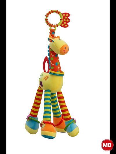 Мягкая подвеска-погремушка для новорожденных