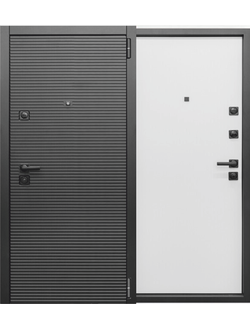 Кадос Горизонт Черный кварц «Аляска» (белый матовый)