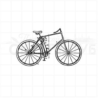ФП  штамп &quot;Строение велосипеда&quot;