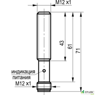 Оптический датчик OY AC2A-2-5-PS4