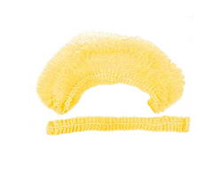 Шапочка одноразовая жёлтая