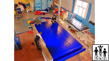 укладка борцовского ковра