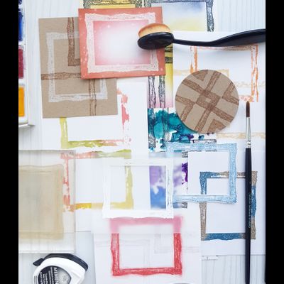 ФП штамп "Резная рамка"