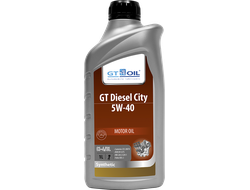 МАСЛО МОТОРНОЕ GT OIL DIESEL CITY 5W-40 1л