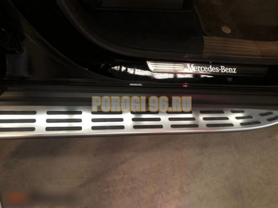 Пороги ОЕМ для Mercedes-Benz GLS-klasse I (X167) 2019-