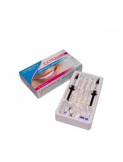 MAXI Набор для отбеливания 37% H2O2 UNIVERSAL EXTRA  на 4-х пациентов, Amazing White