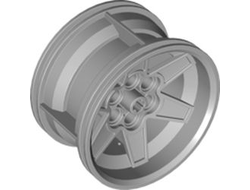 Wheel 56mm D. x 34mm Technic Racing Medium, 6 Pin Holes, Light Bluish Gray (15038 / 6045310 / 6276851)