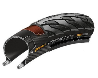 Покрышка Continental Contact, 26x1.75” (47-559), с отражателем, черная