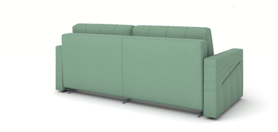 ДВУСПАЛЬНЫЙ СТИЛЬНЫЙ ПРУЖИННЫЙ ДИВАН-КРОВАТЬ ДАЛЛАС, МЕТАЛЛОСКЕЛЕТ С МЕХАНИЗМОМ СЕРДЖИО НЕДОРОГО