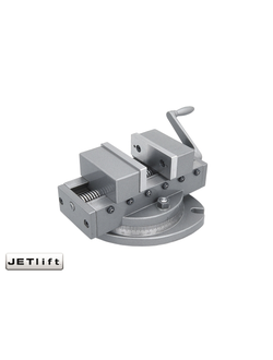 Тиски станочные прецизионные самоцентрирующие JETlift 100x100 мм с автоматическим центрированием для фрезерных работ