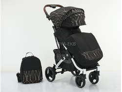 Детская коляска BABALO 2024 FUTURE Золотые полосы