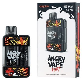 Pod Brusko Angry Vapr Fury Black Черный