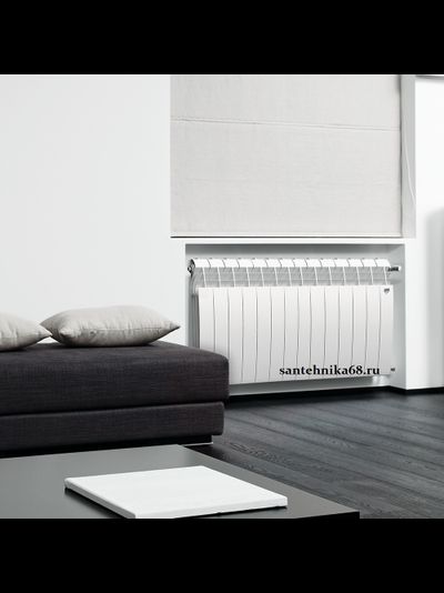 Алюминиевый радиатор для отопления ROYAL THERMO Biliner Alum 500*90 4 6 8 10 12 секций