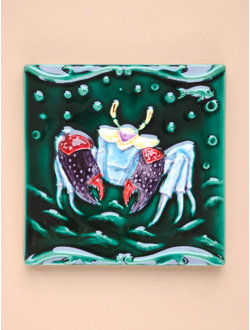 Керамическая плитка "Русские животные" (цветные)