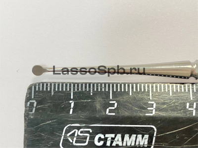 Шпатель металлический "Нож / Плоская ложечка"