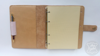 женский ежедневник, ежедневник ручной работы, кожаный ежедневник, розовый блокнот, ежедневник кожа