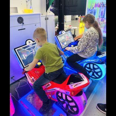 Развлекательный игровой аппарат Симулятор «Мотоцикл Детский» M