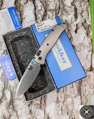 Складной нож  BENCHMADE 535 BUGOUT TITANIUM