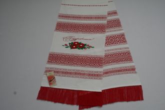 Сувенирное полотенце с  вышивкой
