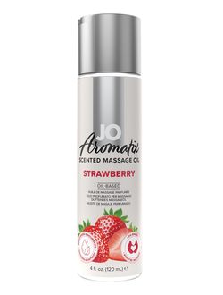 40129 Массажное масло JO - Aromatix - Massage Oil - Strawberry 120 mL
