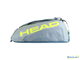 Теннисная сумка Head Tour Team Extreme 12R Combi 2021 (серый-зелёный)