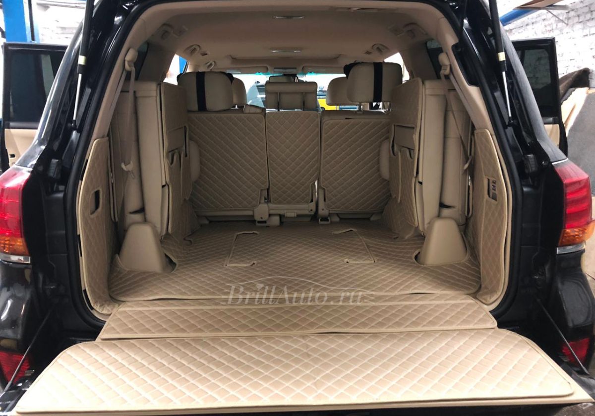 3D коврики из эко кожи для Lexus LX570, LX450D